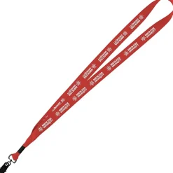 Economy Lanyard - 3/4 inch - Metal Bulldog Clip