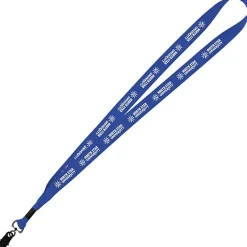 Economy Lanyard - 3/4 inch - Metal Bulldog Clip