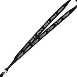 Economy Lanyard - 3/4 inch - Metal Bulldog Clip - 24 hr