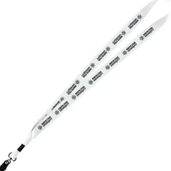 Economy Lanyard - 3/4 inch - Metal Bulldog Clip - 24 hr