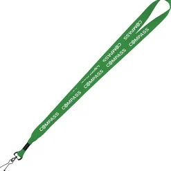 Economy Lanyard - 3/4 inch - Metal Swivel Snap Hook - 24 hr