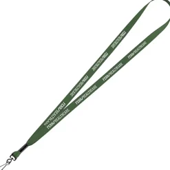 Economy Lanyard - 1/2 inch - Metal Swivel Snap Hook - 24 hr