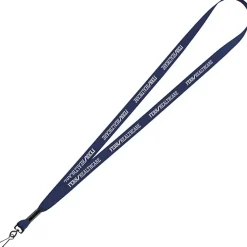 Economy Lanyard - 1/2 inch - Metal Swivel Snap Hook - 24 hr