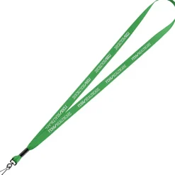 Economy Lanyard - 1/2 inch - Metal Swivel Snap Hook - 24 hr