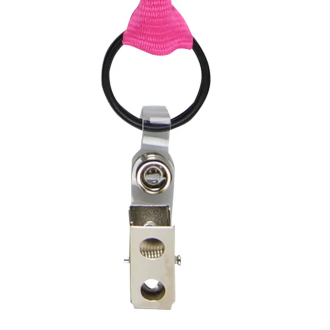 Economy Lanyard - 3/4 inch - Snap with Metal Bulldog Clip - 24 hr