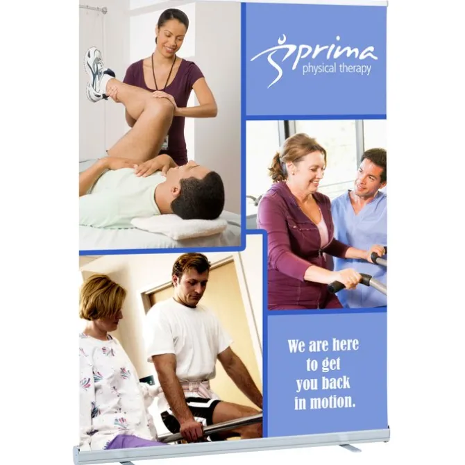 Economy Retractable Banner Display - 59 3/4 inches