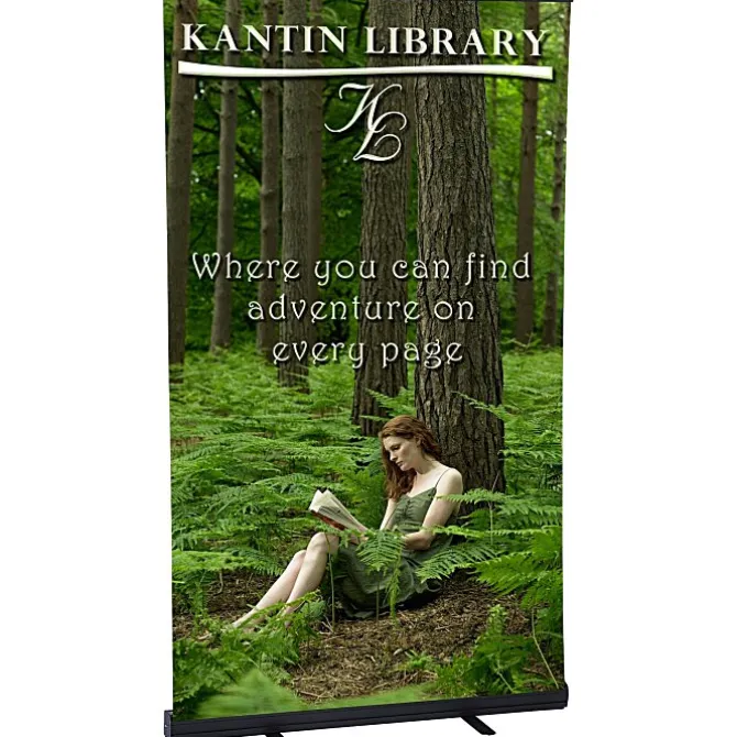 Economy Retractable Banner Display - 47 1/4 inches