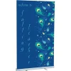 Economy Retractable Fabric Banner Display - 47 1/4 inches