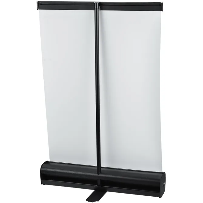 Economy Tabletop Retractable Banner Display - 18 inches