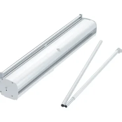 Economy Tabletop Retractable Banner Display - 24 inches - Dry Erase