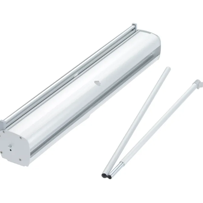 Economy Tabletop Retractable Banner Display - 24 inches - Dry Erase