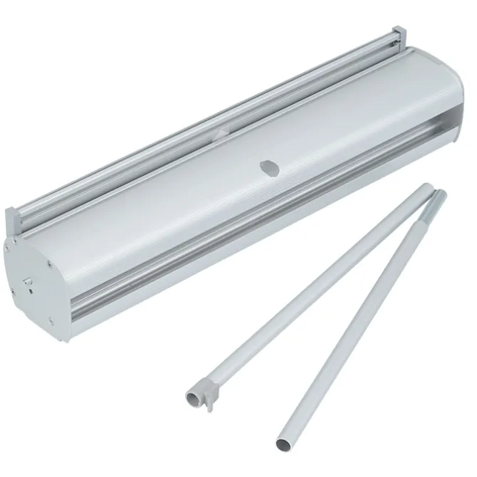 Economy Tabletop Retractable Banner Display - 18 inches - Dry Erase