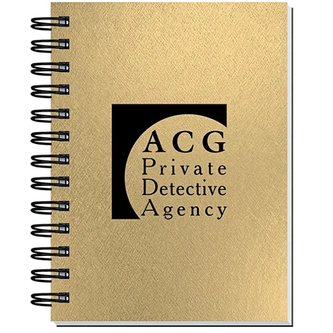 Elite Metallic Paperboard Journal - 7 inches x 5 inches - 100 sheet