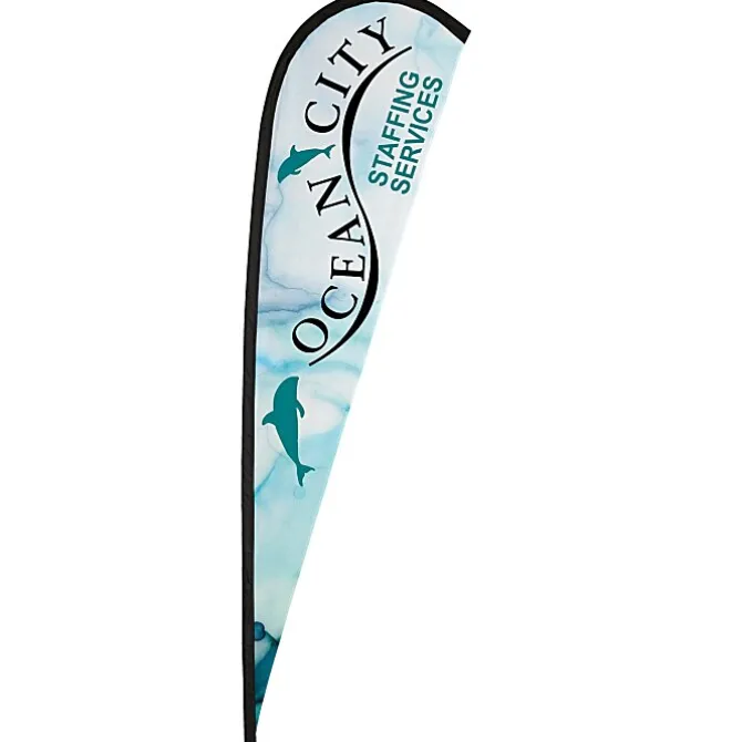 Elite Nylon Sail Sign - 11' - One Sided - Replacement Graphic