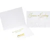 Embossed Snowflake Greeting Card