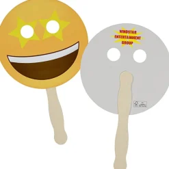 Emoji Hand Fan - Stars