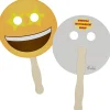 Emoji Hand Fan - Stars - 24 hr