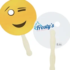 Emoji Hand Fan - Wink - 24 hr