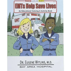EMT'S Help Save Lives Coloring Book