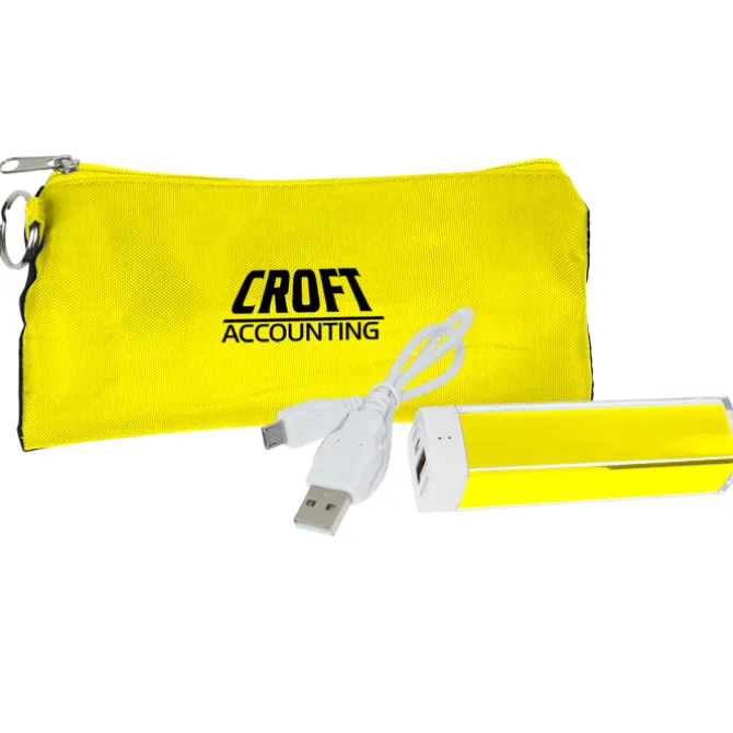Energize Portable Power Bank with Pouch