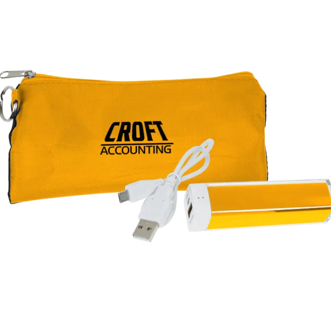 Energize Portable Power Bank with Pouch