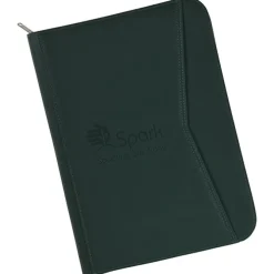 Enterprise Zippered Padfolio - Debossed