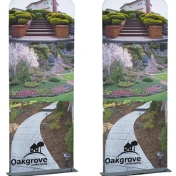EuroFit Banner Stand - 7-1/2' x 3'
