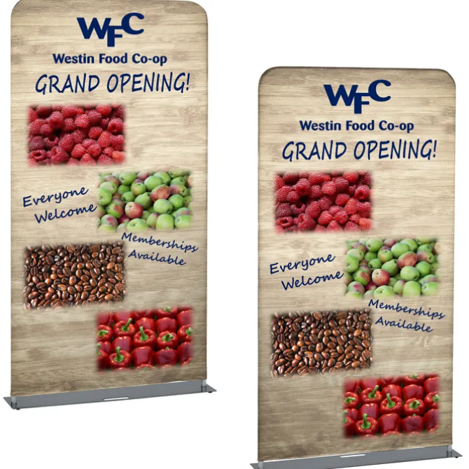 EuroFit Banner Stand - 7-1/2' x 4'