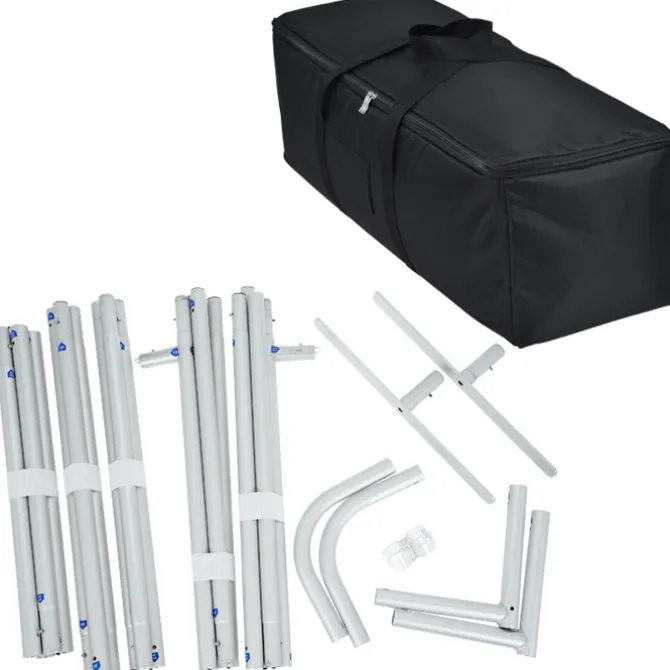 EuroFit Modular Straight Wall - 7-1/2' x 20'