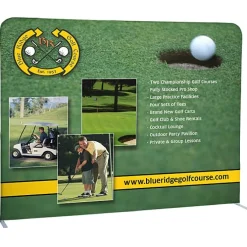 EuroFit Modular Straight Wall - 6' x 8'