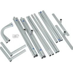 EuroFit Modular Straight Wall - 6' x 8'
