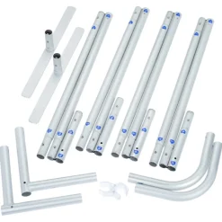 EuroFit Modular Straight Wall - 6' x 6'