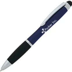 Evantide Light-Up Logo Stylus Twist Pen - Metallic - 24 hr