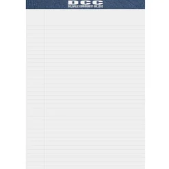Executive Legal Pad - 11 3/4 inches x 8 1/8 inches