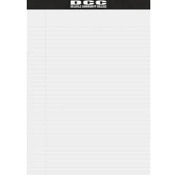 Executive Legal Pad - 11 3/4 inches x 8 1/8 inches