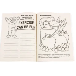 Exercise Can Be Fun Coloring Book