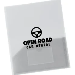 Expandable Twin Pocket Poly Folder - Frost