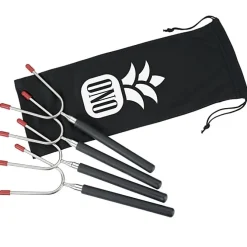 Extendable Roasting Sticks with Carrying Case - 24 hr