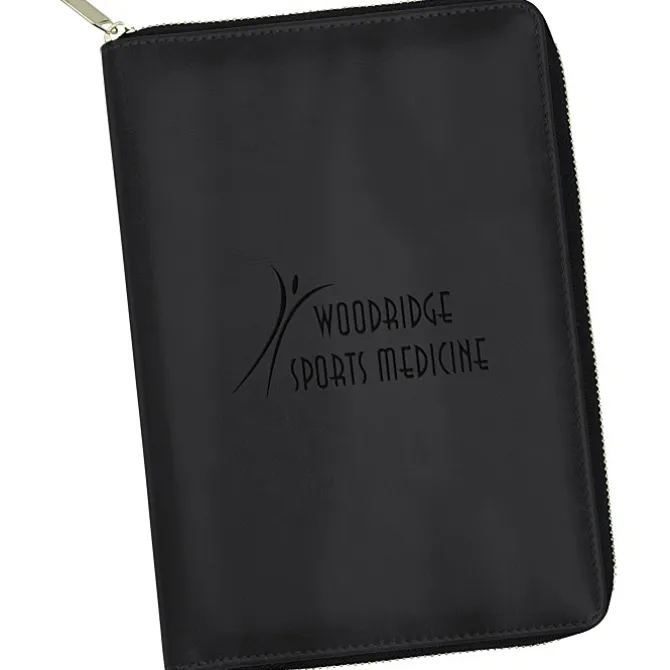 Fabrizio RFID Zip Portfolio Notebook