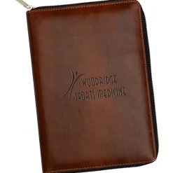 Fabrizio RFID Zip Portfolio Notebook