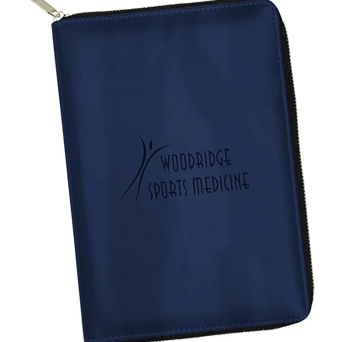 Fabrizio RFID Zip Portfolio Notebook