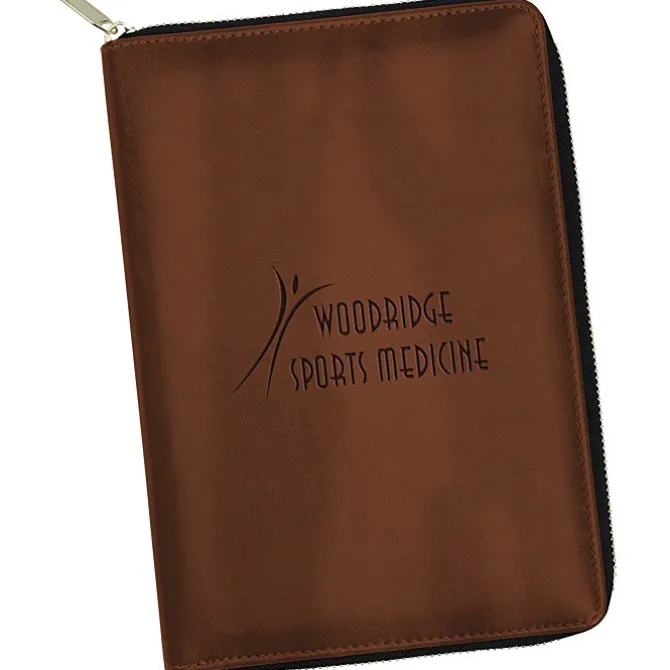 Fabrizio RFID Zip Portfolio Notebook