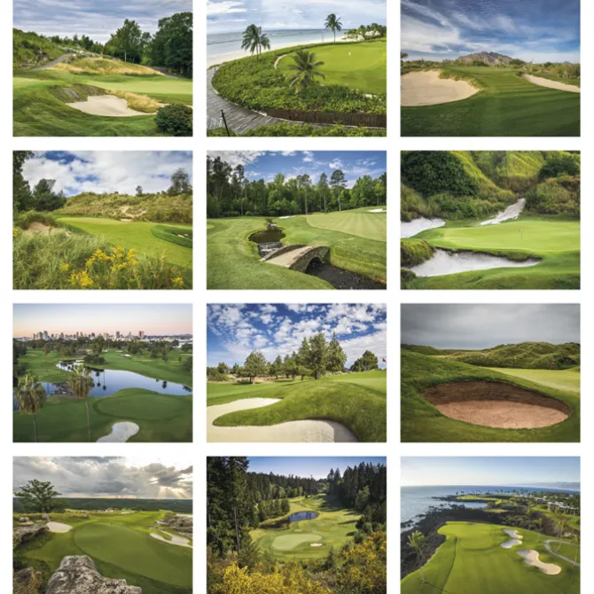 Fairways & Greens Calendar - Stapled