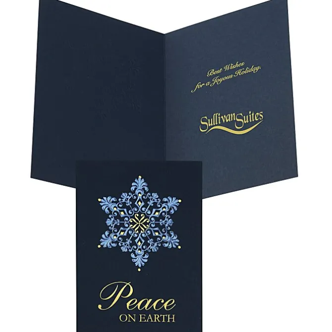Filigree Snowflake Greeting Card