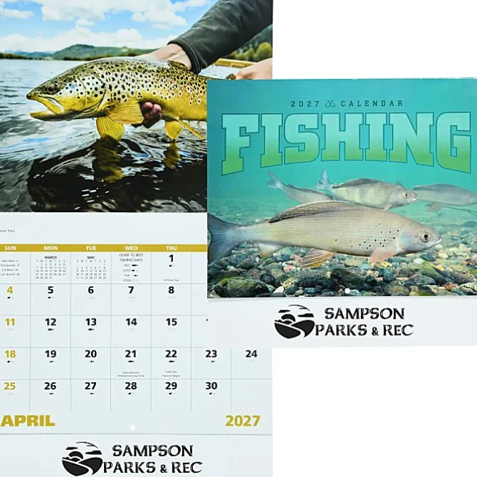 Fishing Calendar - Stapled