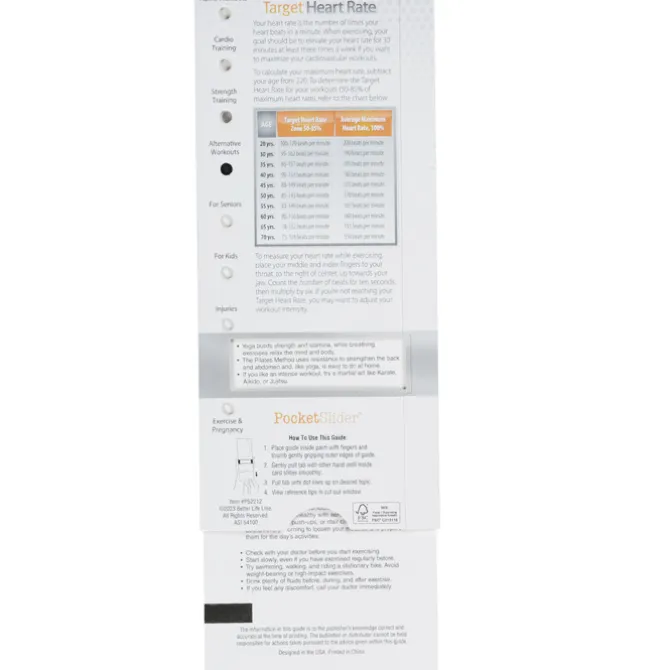 Fitness & Exercise Pocket Slider