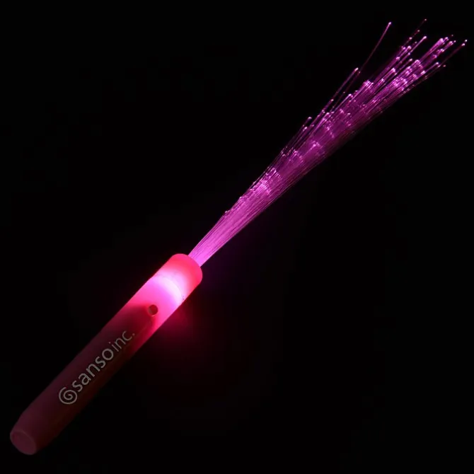 Flashing Fiber Optic Wand - 24 hr
