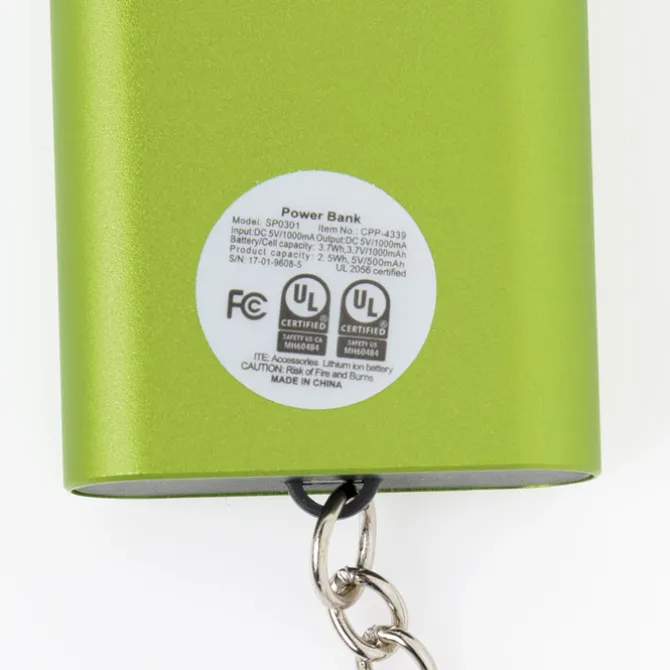 Flash Power Bank Keychain - 1000 mAh