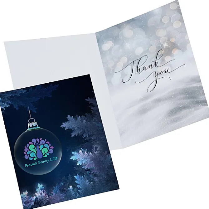 Folded Printed Card - 5 1/2 inches x 4 1/4 inches - 24 hr