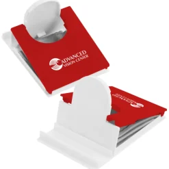 Fold Flat Phone Stand with Microfiber Cloth